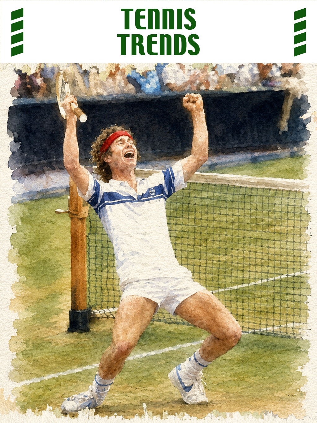JOHN MCENROE, IL RIBELLE CHE TRASFORMÒ IL TENNIS IN UNO SPETTACOLO MONDIALE