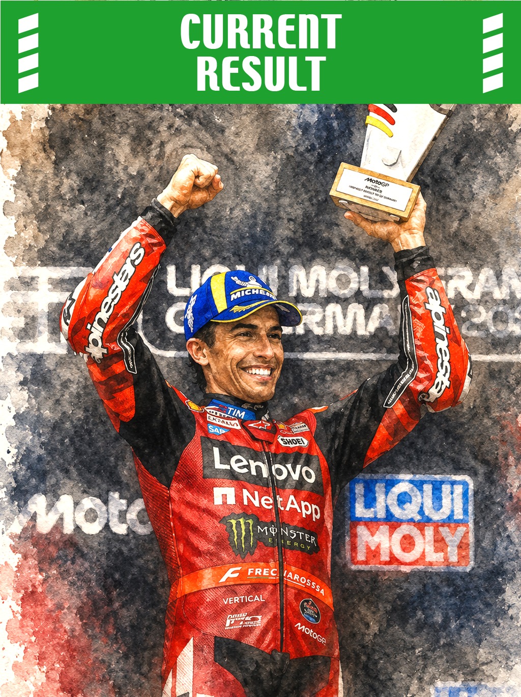 MARC MÁRQUEZ, IL RUGGITO DEL CAMPIONE: IL SACHSENRING TORNA CASA SUA